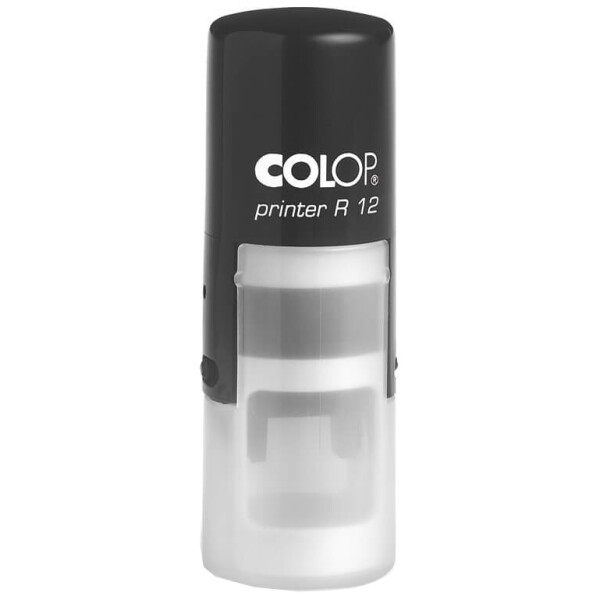 COLOP Textstempel Printer R12, rund, schwarz