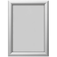 deflecto Plakatrahmen, DIN A0, silber eloxiert