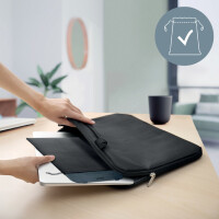 LEITZ Notebook-Ständer Ergo, ultraflach, dunkelgrau