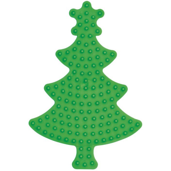 Hama Stiftplatte "Weihnachtsbaum", klein, grün