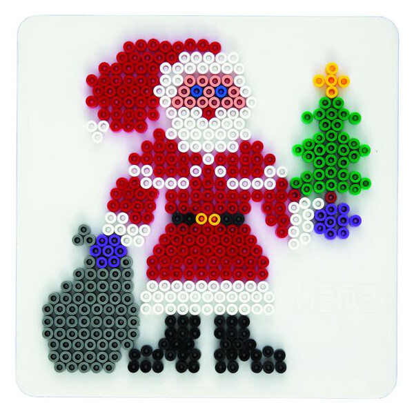 Hama Stiftplatte midi "Weihnachtsmann", weiß