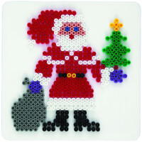 Hama Stiftplatte midi "Weihnachtsmann", weiß