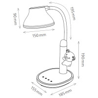 Hansa LED-Tischleuchte "Twinkel",...