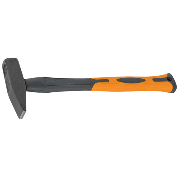 Bradas Schlosserhammer, 100 g, anthrazit orange