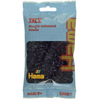 Hama Bügelperlen midi, aubergine, im Beutel