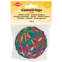 KLEIBER Gummibänder-Ball, farbig sortiert