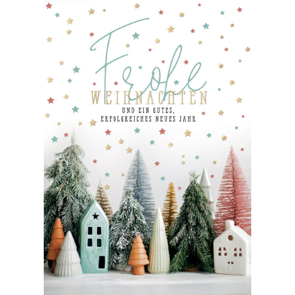 CACTUS Weihnachtskarte "Geschenke"