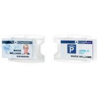 DURABLE Ausweishalter "reXycle", für 2...