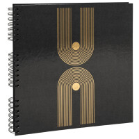 EXACOMPTA Foto-Spiralalbum Graphik, 320 x 320 mm, kraft
