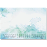sigel Papier-Schreibunterlage "Watercolor Sea",...