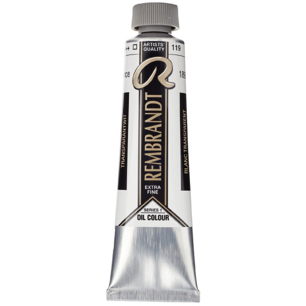 ROYAL TALENS REMBRANDT Ölfarbe, 40 ml, transparentweiß