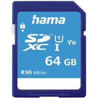 hama Speicherkarte SecureDigital HC, Klasse 10, 64 GB