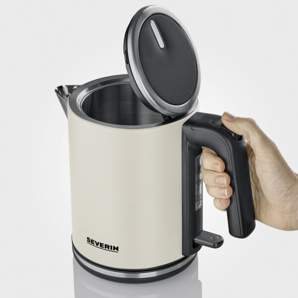 SEVERIN Wasserkocher WK 9577, 1,0 Liter, Dusty Beige