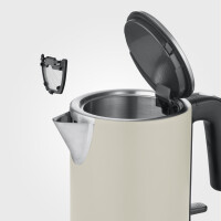 SEVERIN Wasserkocher WK 9577, 1,0 Liter, Dusty Beige