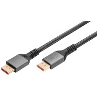 DIGITUS 16K 2.1 DisplayPort Anschlusskabel, 1,0 m, schwarz