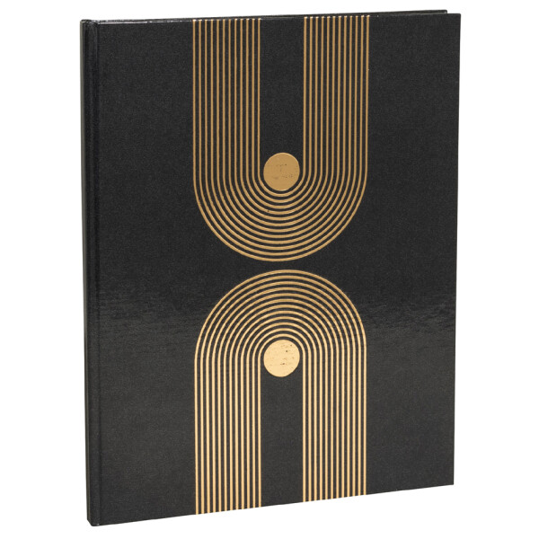 EXACOMPTA Gästebuch Graphik, 220 x 270 mm, kraft