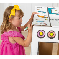 Fellowes Bankers Box XL Spielkarton SPIELBUS, aus Wellpappe