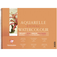 Clairefontaine Künstlerblock Aquarelle ETIVAL, 360 x...