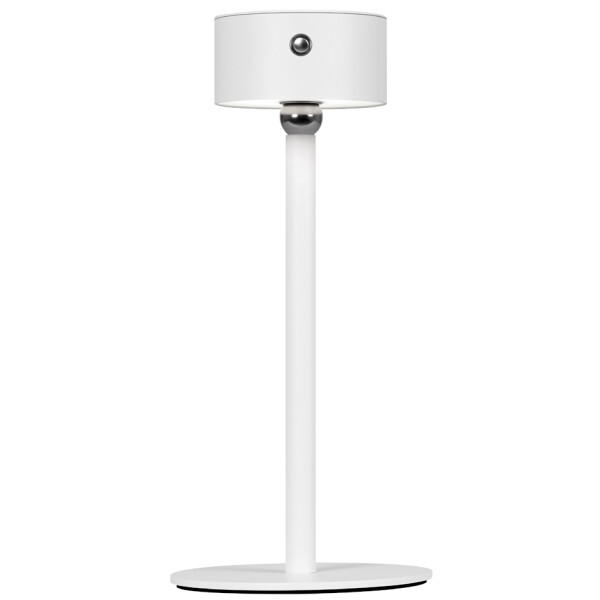 Hansa Akku LED-Tischleuchte "Flare ombre", Standfuß, weiß