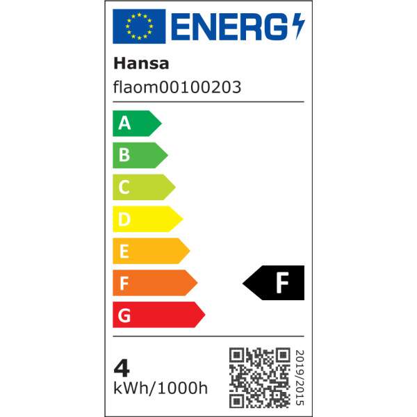 Hansa Akku LED-Tischleuchte "Flare ombre", Standfuß, weiß