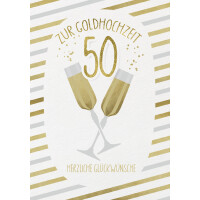 CACTUS Hochzeitskarte "Silberhochzeit Herzen"