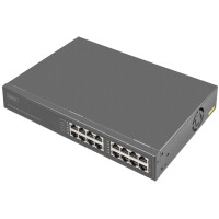 DIGITUS Gigabit Ethernet PoE Injektor, 8-Port, 802.3bt, 250W
