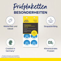 AVERY Zweckform Prüfplaketten "Geprüft...