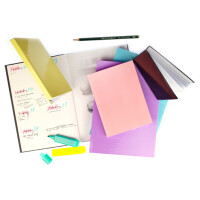 kangaro Skizzenbuch, 80 Blatt, DIN A4, pastell-gelb