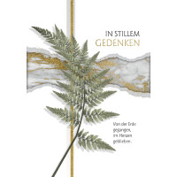 CACTUS Trauerkarte "Tulpen vor Mond"