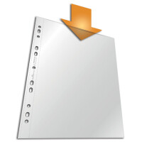 DURABLE Prospekthülle PREMIUM, DIN A4, rPP, transparent