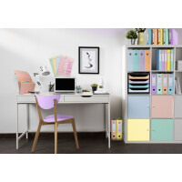 EXACOMPTA Ringbuch Aquarel, 4-Ring-Mechanik, sortiert