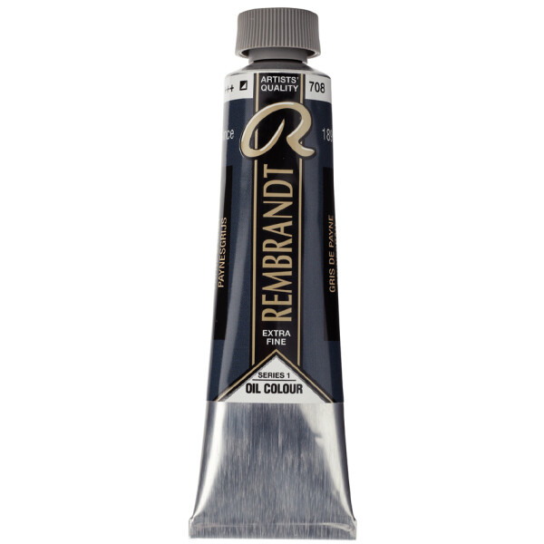 ROYAL TALENS REMBRANDT Ölfarbe, 40 ml, elfenbeinschwarz
