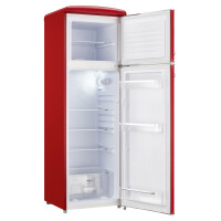 SEVERIN Retro-Kühl- Gefrierkombination RKG 8983, rot