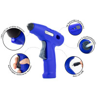 RAPESCO Germ-Savvy Heißklebepistole G4-7, schnurlos