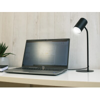 UNiLUX LED-Tischleuchte KATZ, Standfuß, schwarz