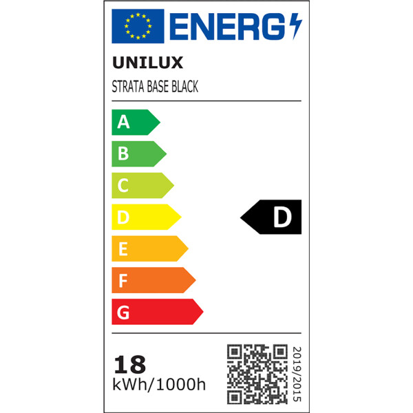 UNiLUX LED-Tischleuchte STRATA BASE, Standfuß, schwarz