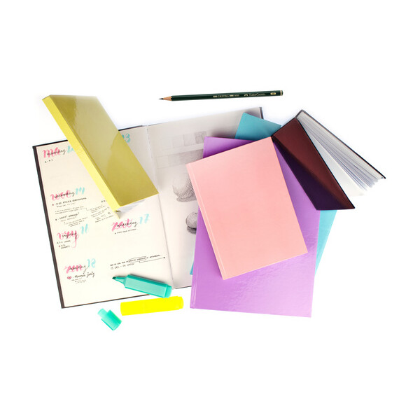 kangaro Skizzenbuch, 80 Blatt, DIN A5, pastell-gelb