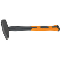 Bradas Schlosserhammer, 500 g, anthrazit orange
