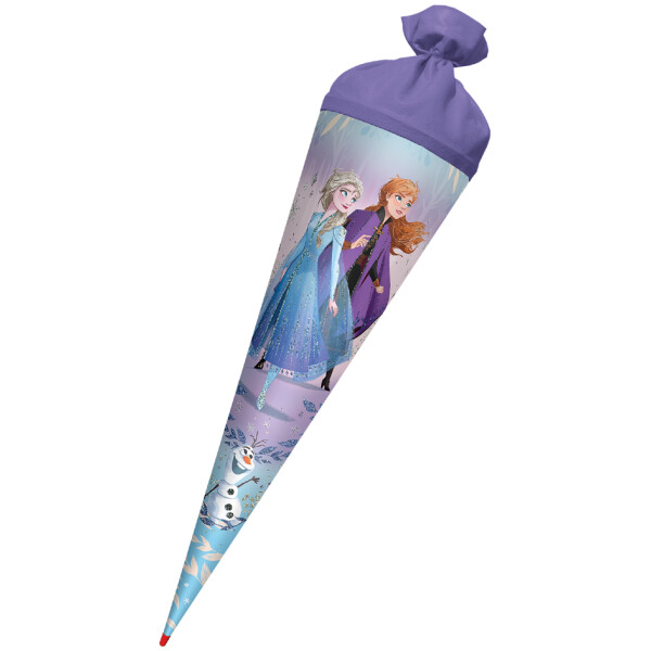 ROTH Motiv-Schultüte "Disney Frozen", rund, 700 mm, Glitter