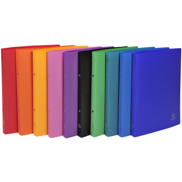 EXACOMPTA Ringbuch, PP, 4-Ring-Mechanik, DIN A4, sortiert