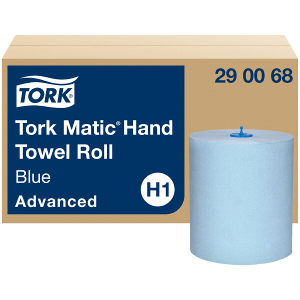 TORK Matic Handtuchrolle, 2-lagig, grün, 150 m