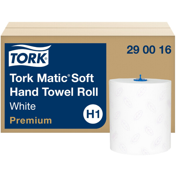 Handtuchrolle Tork Matic TAD 1lg, 21x280m hochweiß extra lang für H1