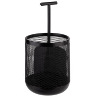 APS Besteckbehälter DART, aus Metall, schwarz