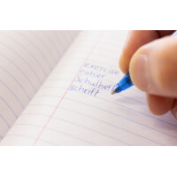 kangaro Schulheft, DIN A4, liniert, farbig sortiert