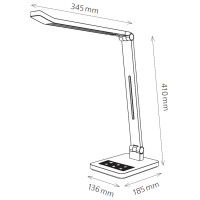 Hansa Tischleuchte "Tide", Standfuß,...