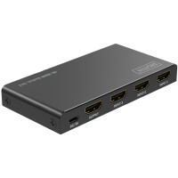 DIGITUS 4K HDMI Switch, 3x1, schwarz