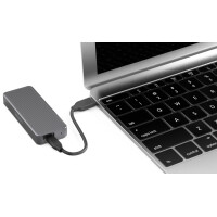DIGITUS USB-Festplattengehäuse, SSD, extern, NVMe,...