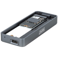 DIGITUS USB-Festplattengehäuse, SSD, extern, NVMe,...
