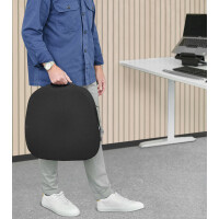 Fellowes Komfort-Sitzkissen Breyta, schwarz