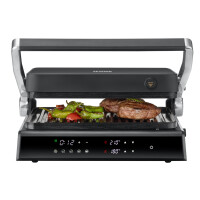 SEVERIN Kontaktgrill SEVINI Comfort KG 2399, Glas schwarz